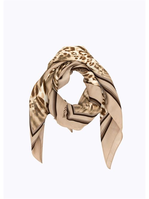 Foulard a stampa animalier BLUGIRL BLUMARINE | NA6015T490A/P9371